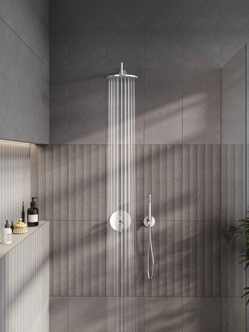 VitrA Origin Termostatik Ankastre Banyo Bataryası (Sıva Üstü Grubu),A42671 - 2