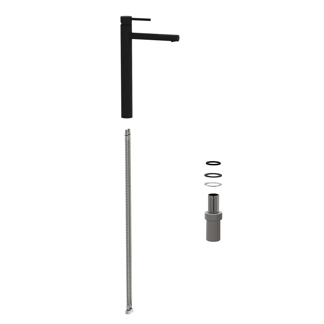 VitrA Origin Tezgah Üstü Lavabo Bataryası, Mat Siyah, A4255836 - 2