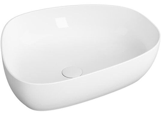 VitrA Outline Asimetrik Çanak Lavabo, 56 cm, Beyaz,5991B403-0016