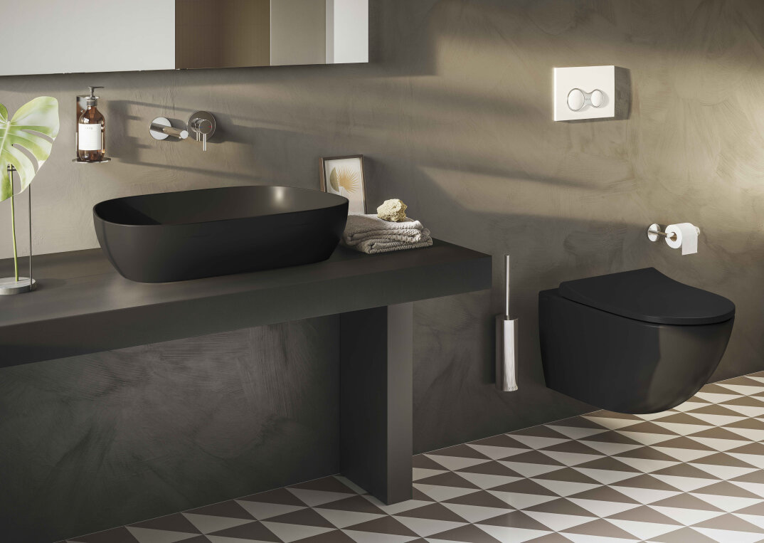VitrA Outline Çanak Lavabo, 63 cm, Mat Siyah,5993B483-0016 - 2