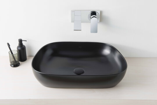 VitrA Outline Çanak Lavabo, 63 cm, Mat Siyah,5993B483-0016 - 4