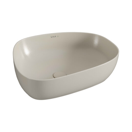 VitrA Outline Recycled Çanak Lavabo, 57x45 cm, Mat Bej,7991B066-0016