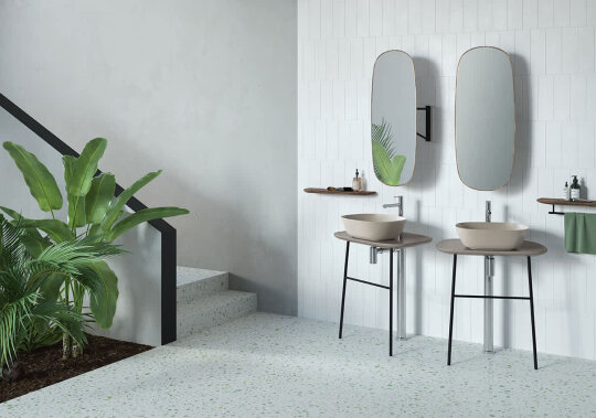 Vitra Plural Döner Ayna, Amerikan Ceviz, 35 cm, 64059 - 7