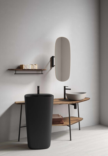 Vitra Plural Döner Ayna, Amerikan Ceviz, 35 cm, 64059 - 9