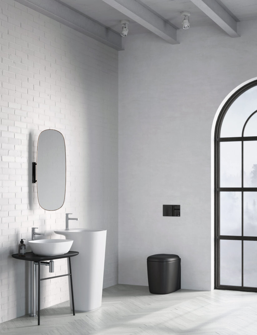 VitrA Plural Serbest Alçak Lavabo Ünitesi, 70 cm, Mat Beyaz,64050 - 4