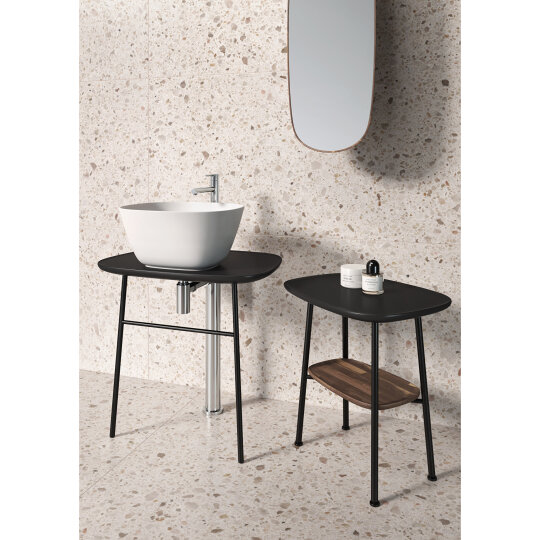 VitrA Plural Serbest Alçak Lavabo Ünitesi, 70 cm, Mat Beyaz,64050 - 7