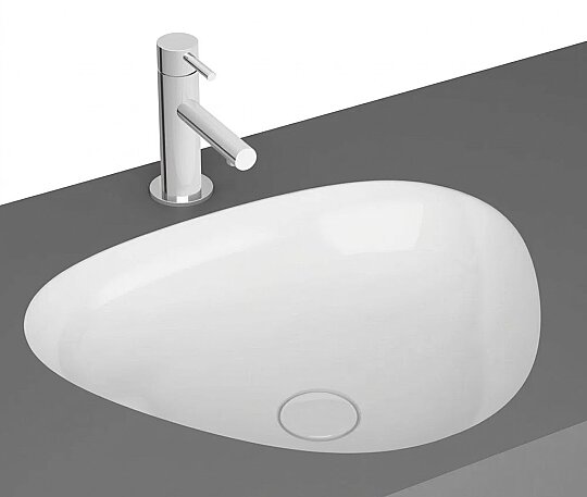 VitrA Plural Üçgen Tezgah Altı Lavabo, 47 cm,7812B403-1083