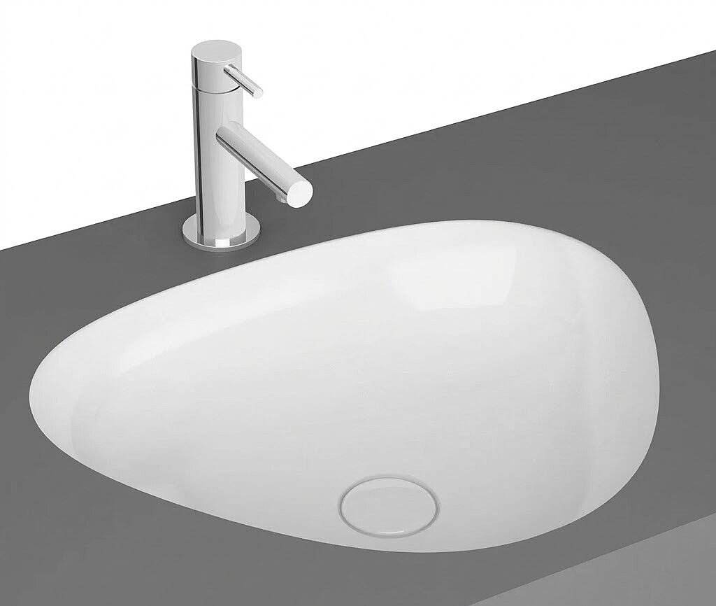 VitrA Plural Üçgen Tezgah Altı Lavabo, 47 cm,7812B403-1083 - 1