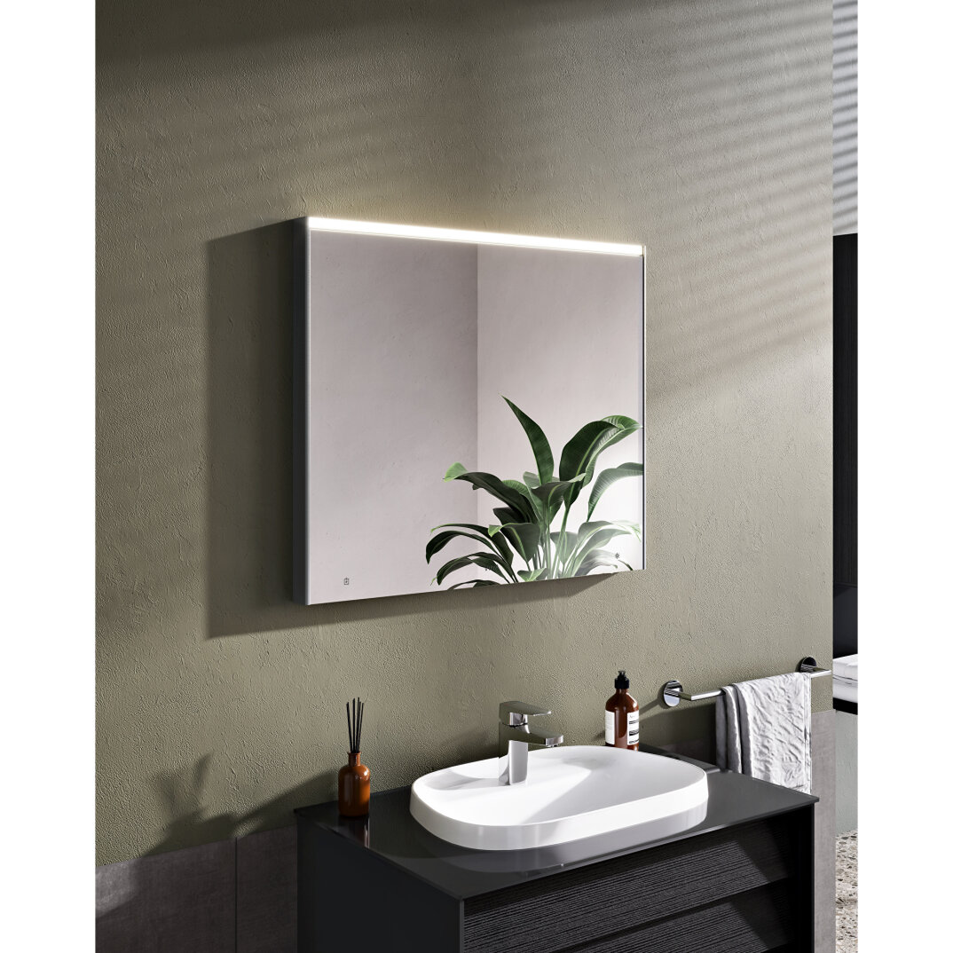 Vitra Prime Aydınlatmalı ve Buğu Önleyici Ayna, 80 cm, 67011 - 12