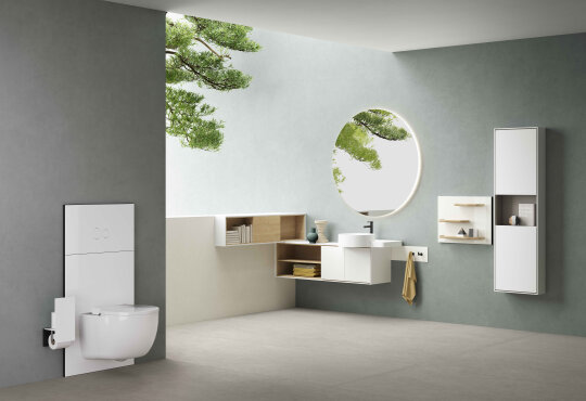 Vitra Prime Aydınlatmalı ve Sensörlü Yuvarlak Ayna, 80 cm, 67042 - 8