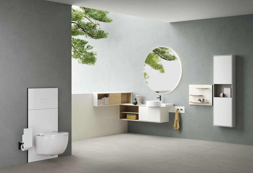 Vitra Prime Aydınlatmalı ve Sensörlü Yuvarlak Ayna, 80 cm, 67042 - 8