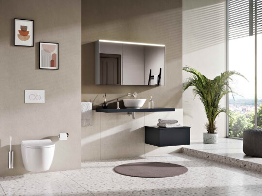 VitrA Prime Dolaplı Aydınlatmalı Ayna, 120 cm,67009 - 4