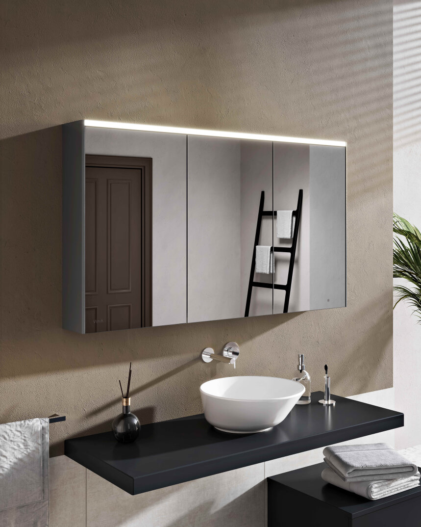 VitrA Prime Dolaplı Aydınlatmalı Ayna, 120 cm,67009 - 5