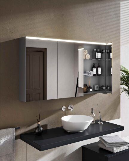VitrA Prime Dolaplı Aydınlatmalı Ayna, 120 cm,67009 - 6