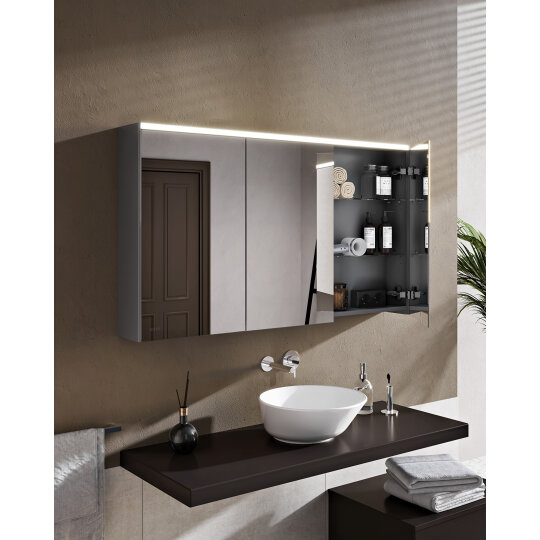 VitrA Prime Dolaplı Aydınlatmalı Ayna, 120 cm,67009 - 13
