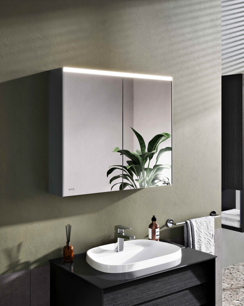 Vitra Prime Dolaplı Aydınlatmalı Ayna, 80 cm, 67005 - 5
