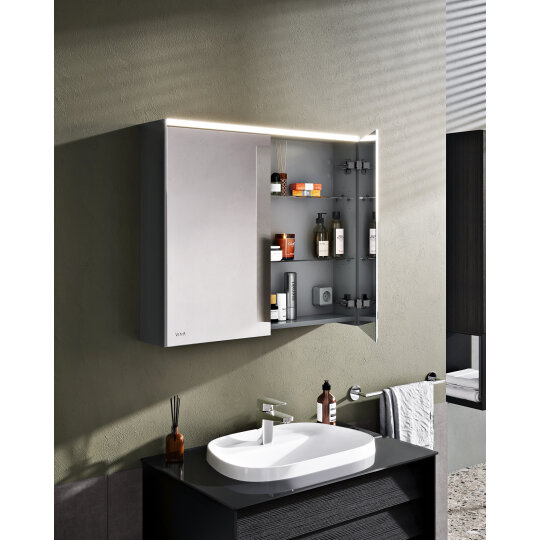 Vitra Prime Dolaplı Aydınlatmalı Ayna, 80 cm, 67005 - 16