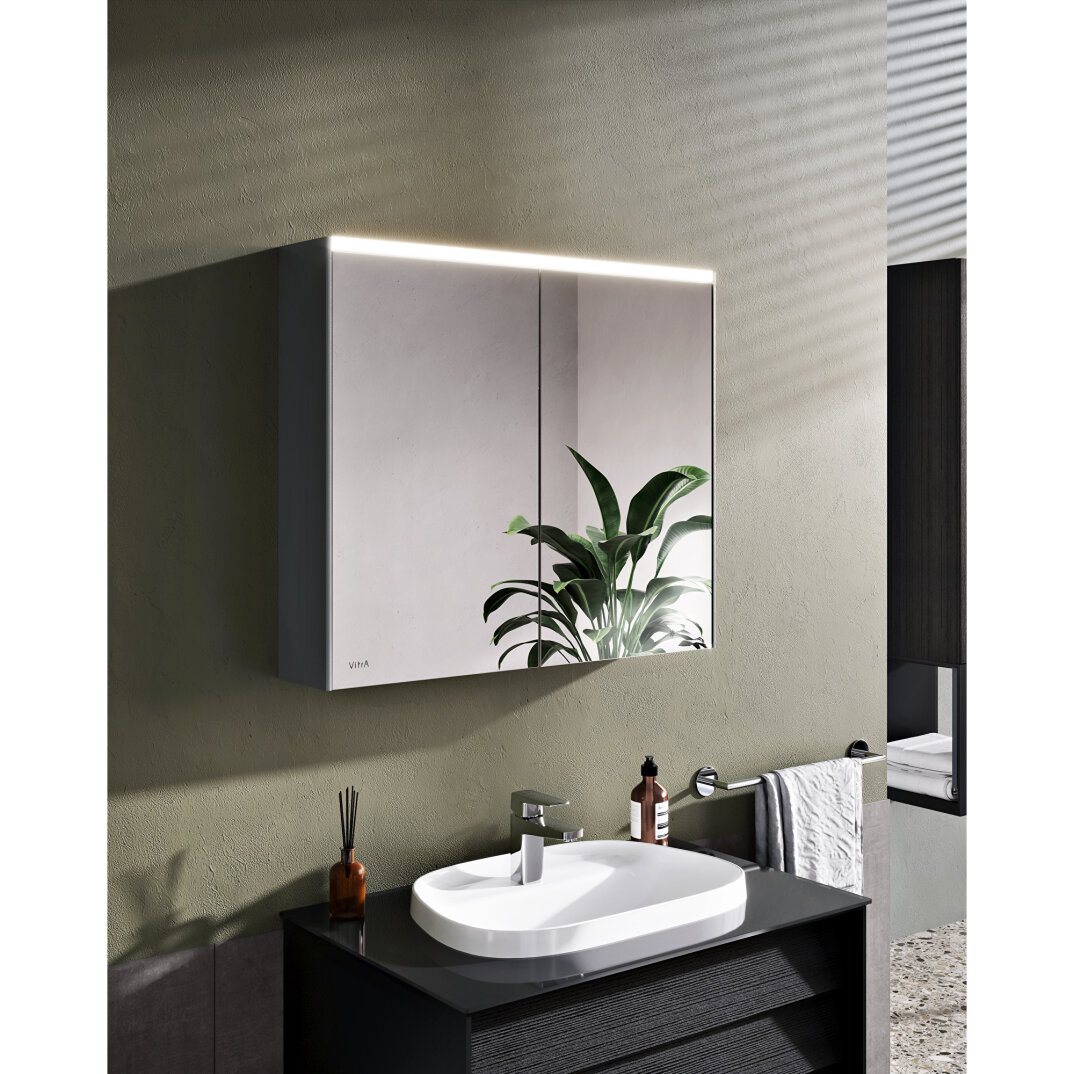 Vitra Prime Dolaplı Aydınlatmalı Ayna, 80 cm, 67005 - 17