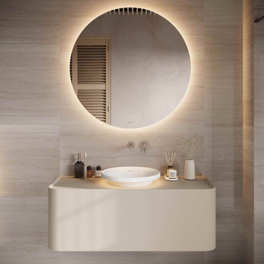 Vitra Prime Yuvarlak Ayna Aydınlatmalı Ve Sensörlü, 100 Cm 67043 - 6