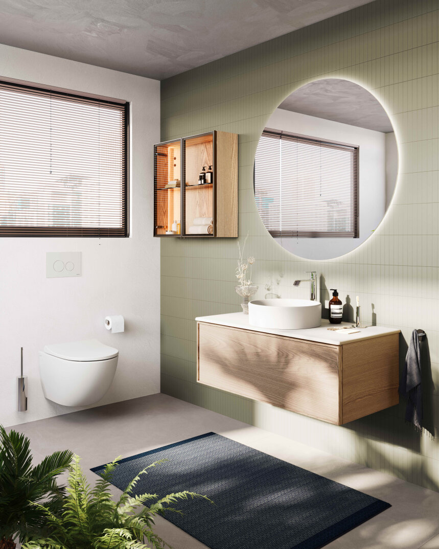 Vitra Prime Yuvarlak Ayna Aydınlatmalı Ve Sensörlü, 100 Cm 67043 - 7