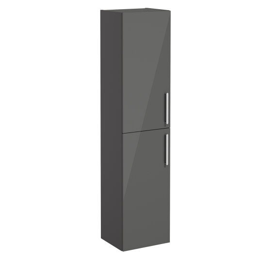 Vitra Root Flat Boy Dolabı, 40 cm, Parlak Antrasit, 66224 - 3