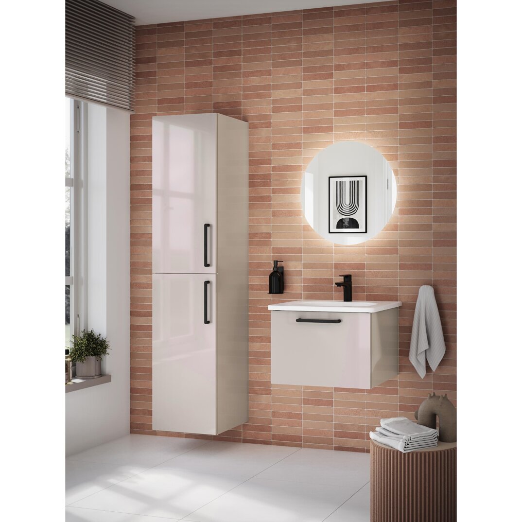 Vitra Root Flat Boy Dolabı 40 Cm Parlak Sahra Beji 66226 - 8