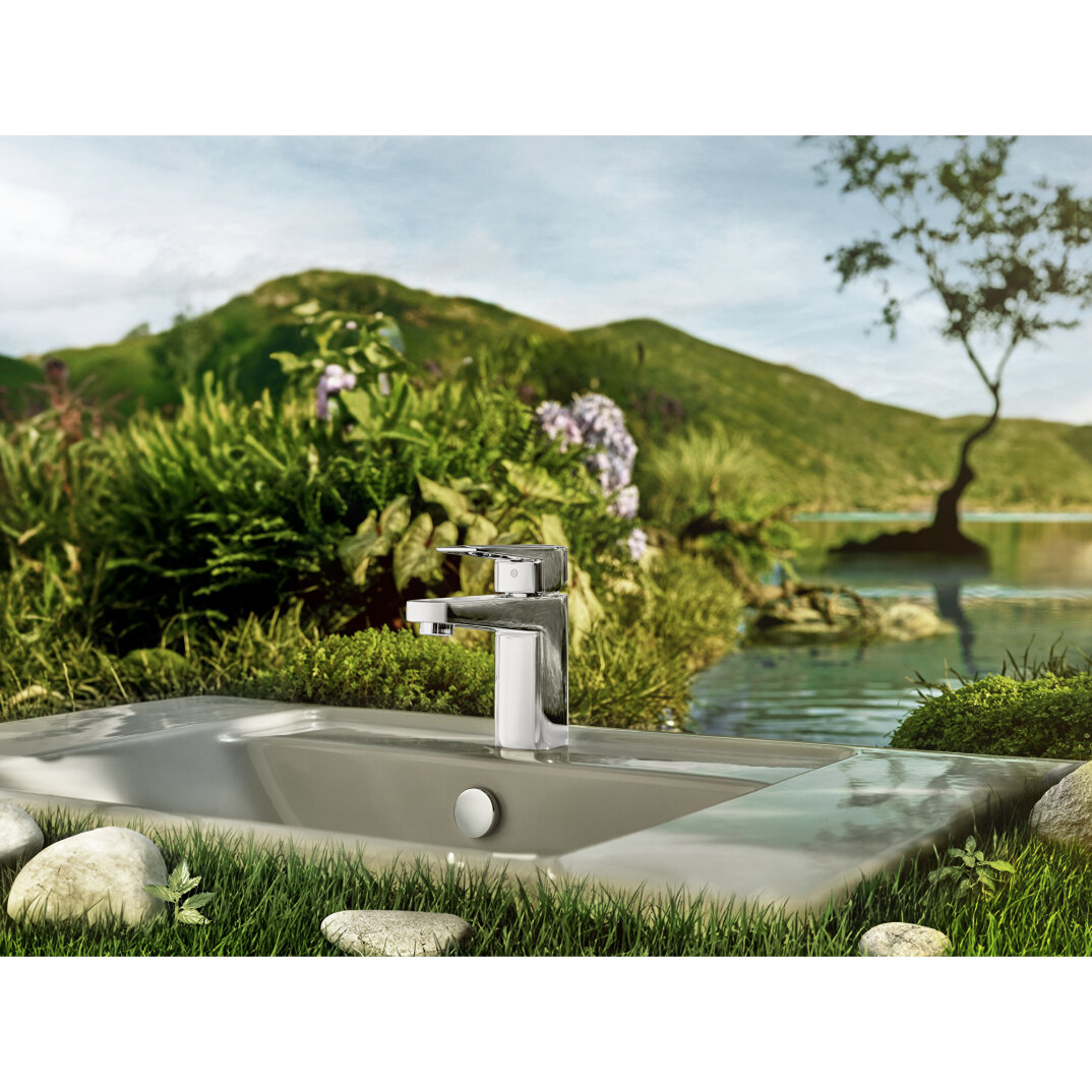 VitrA Root Flat Tek Çekmeceli Lavabo Dolabı, 80 cm, Doğal Meşe (Köşeli Lavabo Dahil),66422 - 7