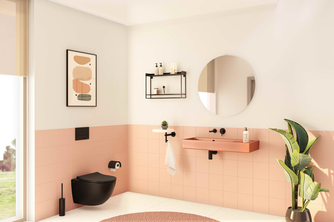 VitrA Root Round Kumanda Paneli, Mat Siyah,740-2211 - 4