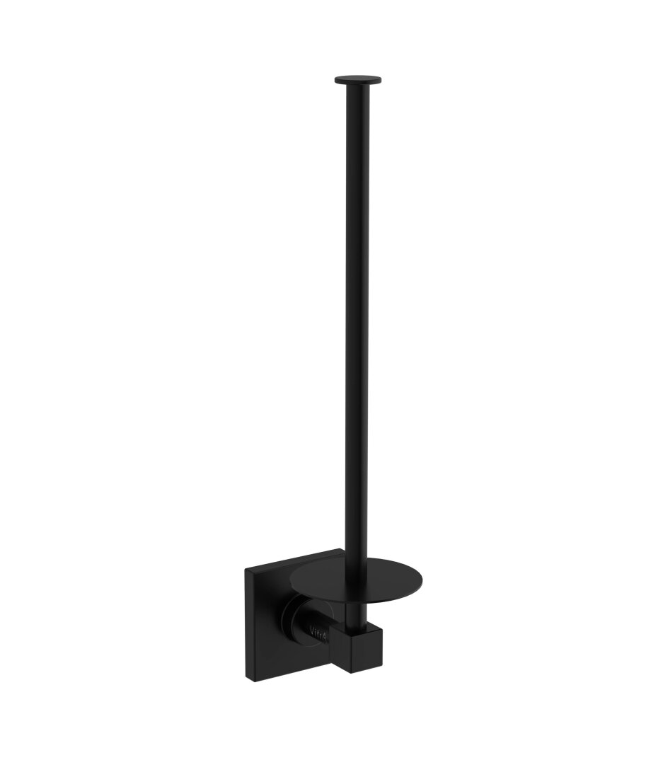 VitrA Root Yedek Tuvalet Kağıtlığı, Mat Siyah,A4480836 - 1