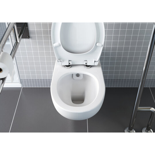 VitrA S20 Bedensel Engelli Klozet Kapağı, 79-003-003 - 4