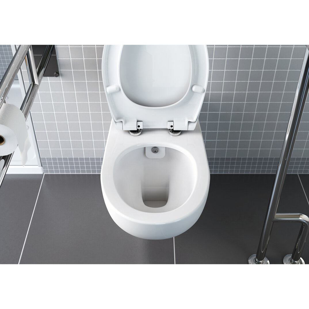 VitrA S20 Bedensel Engelli Klozet Kapağı, 79-003-003 - 4
