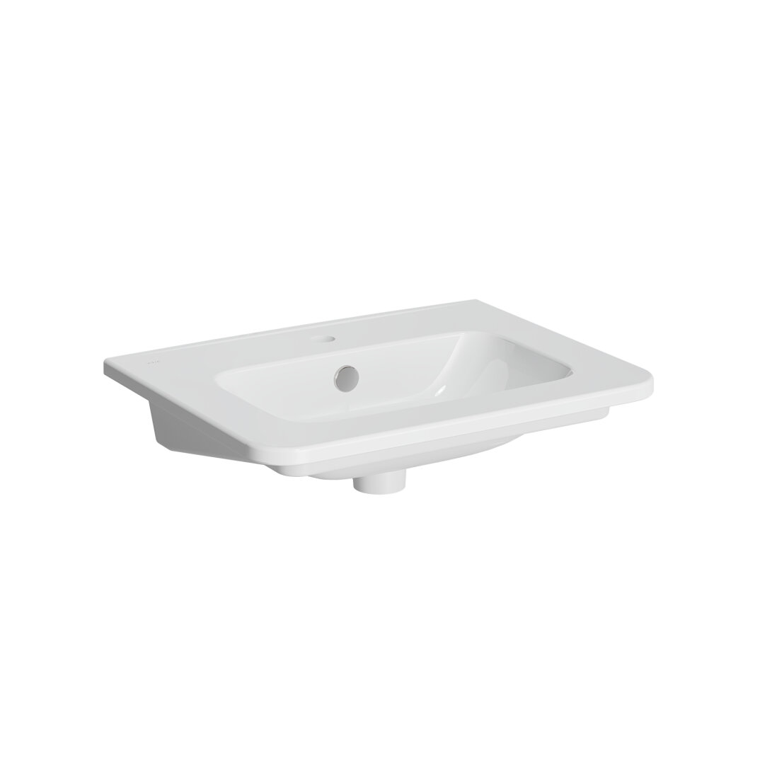 VitrA S20 Round Etajerli Lavabo, 60 cm, 7680B003-0001 - 2