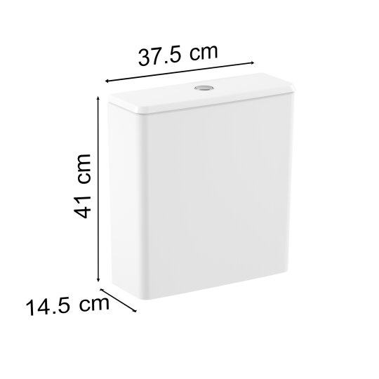 VitrA S20 Round Soft Square Rezervuar, 7925L003-0108 - 3