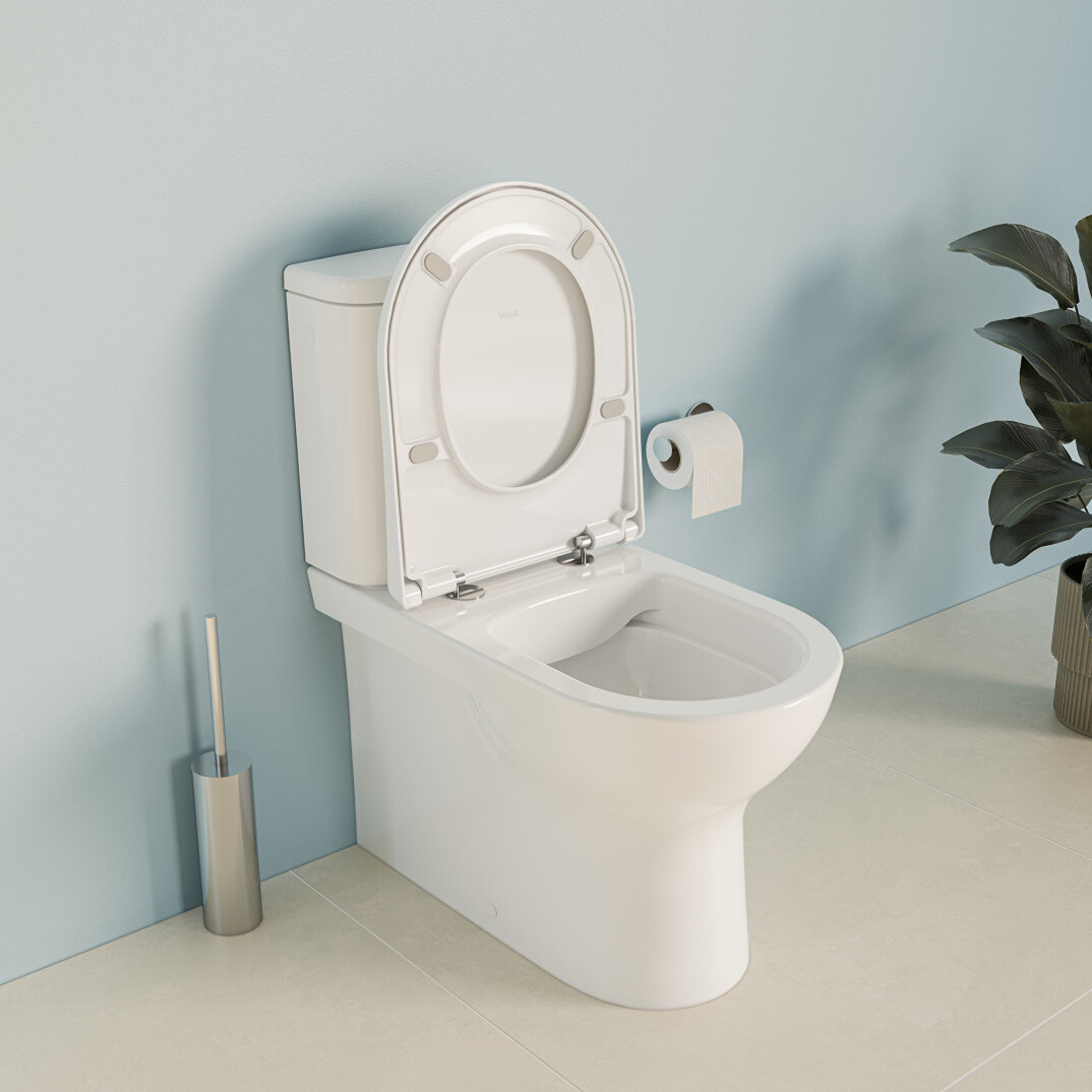 VitrA S20 Round Soft Square Rezervuar, 7927L003-0108 - 3