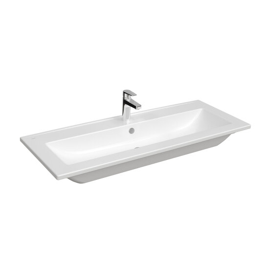 VitrA S20 Square Etajerli Lavabo, 120 cm, 7679B003-0001