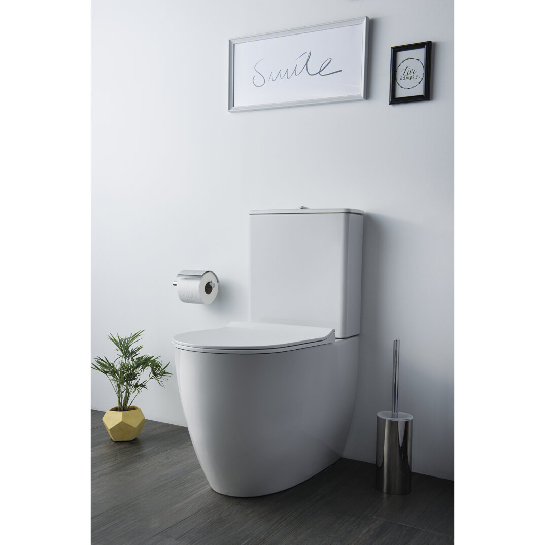 VitrA S20 Square SmoothFlush Duvara Tam Dayalı Takım Klozet, 7693L003-0092 - 4