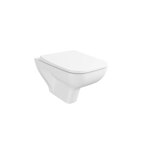 VitrA S20 Square SmoothFlush Kanalsız Asma Klozet, 52 cm, 7691L003-0850