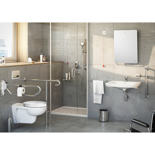VitrA S20 Square SmoothFlush Kanalsız Kompakt Asma Klozet, 49 cm, 7692L003-0850 - 4