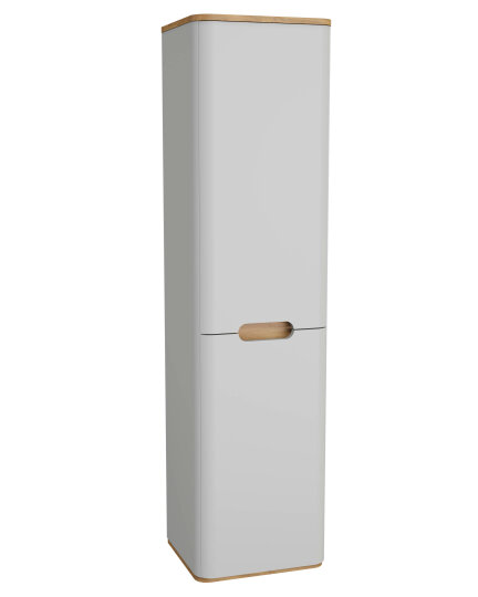 VitrA Sento Ayaksız Boy Dolabı, Sağ, Mat Açık Gri,66007