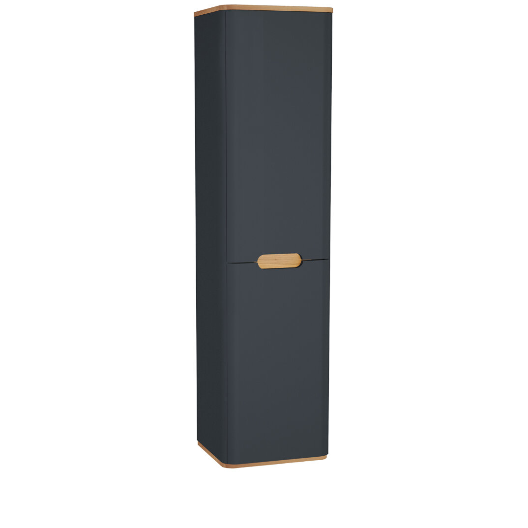 Vitra Sento Ayaksız Boy Dolabı, Sol, Mat Antrasit, 60862 - 8