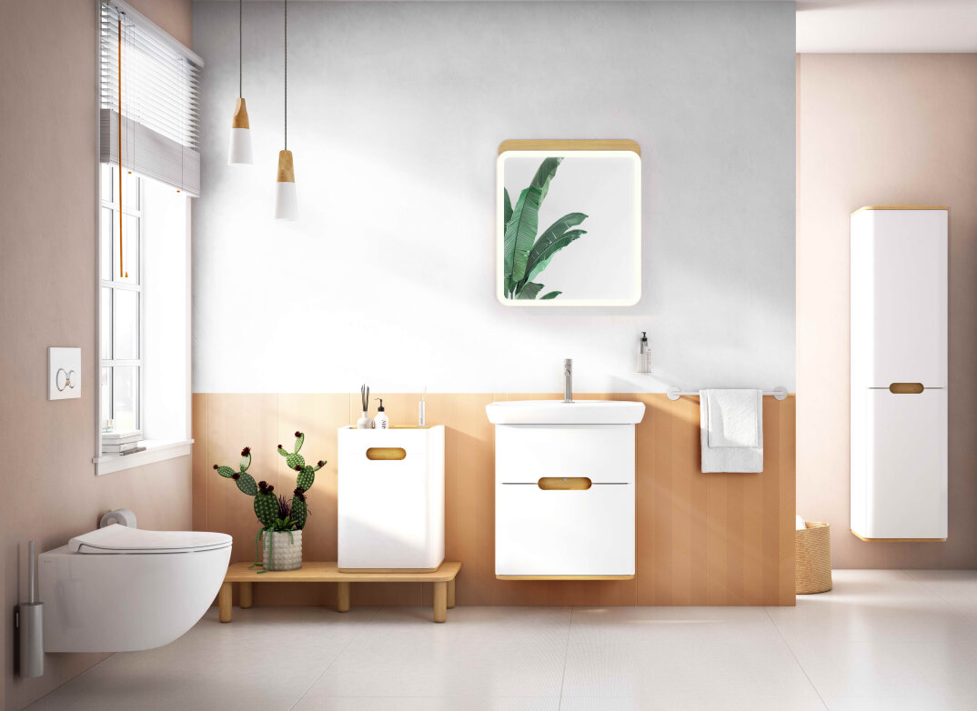 VitrA Sento Çift Çekmeceli Lavabo Dolabı, Ayaksız, 65 Cm, Mat Beyaz, 60822 - 2