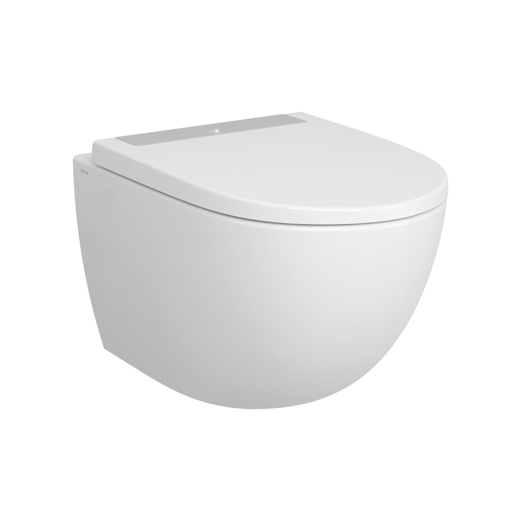 VitrA Sento Rim-ex Kanalsız Asma Klozet, 54 cm (Temassız Klozet Kapağı Dahil), 4948B403-6263 - 1