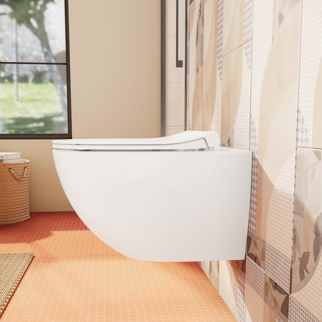 VitrA Sento Slim Klozet Kapağı, Yavaş Kapanır, Kolay Sökülebilir, Mat Beyaz, 120-401R009 - 2
