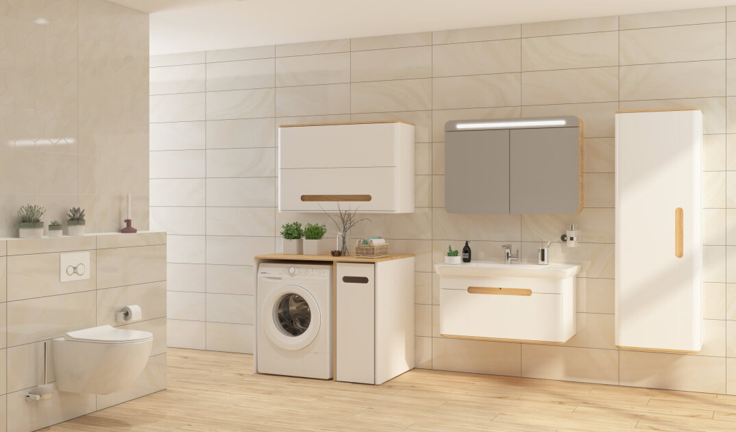 Vitra Sento Tek Çekmeceli Lavabo Dolabı, Ayaksız, 80 Cm, Mat Beyaz 60813 - 3