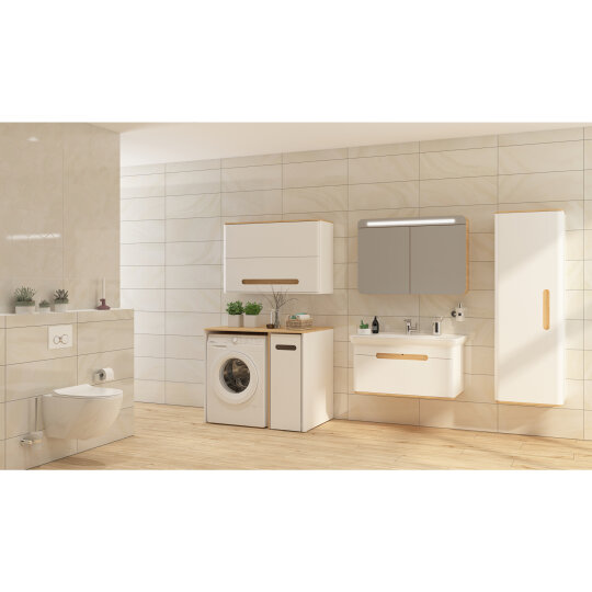 Vitra Sento Tek Çekmeceli Lavabo Dolabı, Ayaksız, 80 Cm, Mat Beyaz 60813 - 9