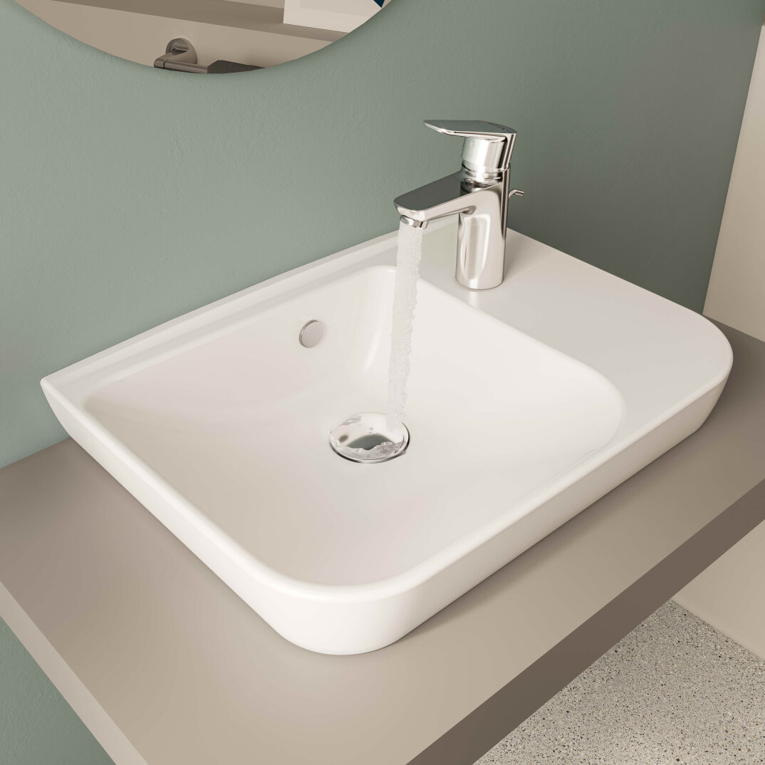VitrA Sento Tezgah Üstü Lavabo, Sağdan Armatür Delikli, 50 cm, 5945B003-0921 - 4