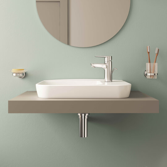 VitrA Sento Tezgah Üstü Lavabo, Sağdan Armatür Delikli, 50 cm, 5945B003-0921 - 5