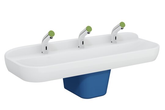 VitrA Sento Üçlü Çocuk Lavabosu, 125 cm,7353B003-1741