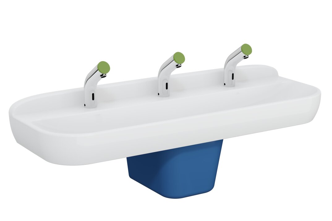 VitrA Sento Üçlü Çocuk Lavabosu, 125 cm,7353B003-1741 - 1