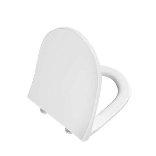 VitrA Sento Yavaş Kapanır Klozet Kapağı, Kolay Sökülebilir, Mat Beyaz, 130-401R009